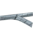 Spiraalband 12-70 mm transparant